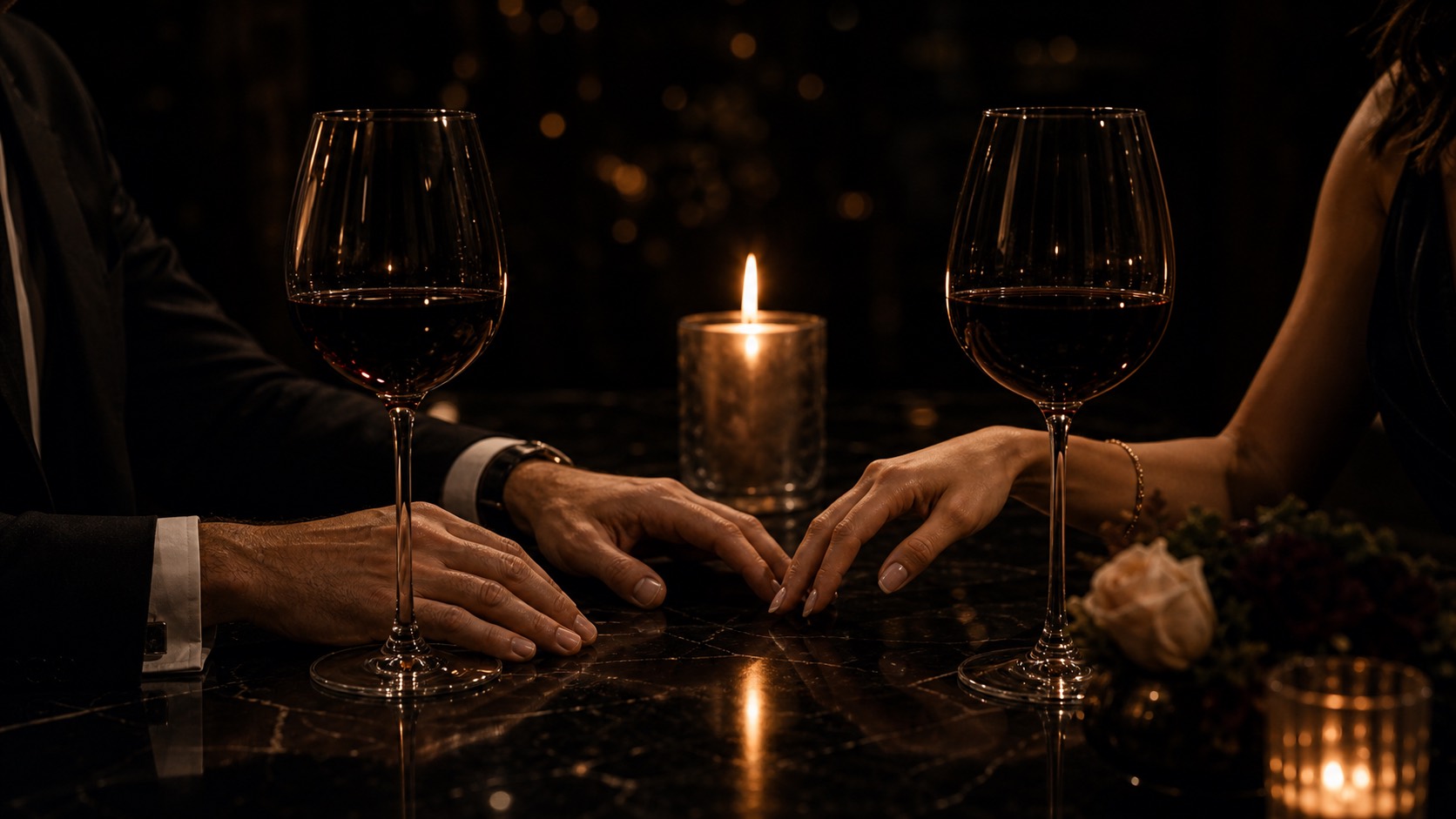 DINNER AFTER DARK presence moment