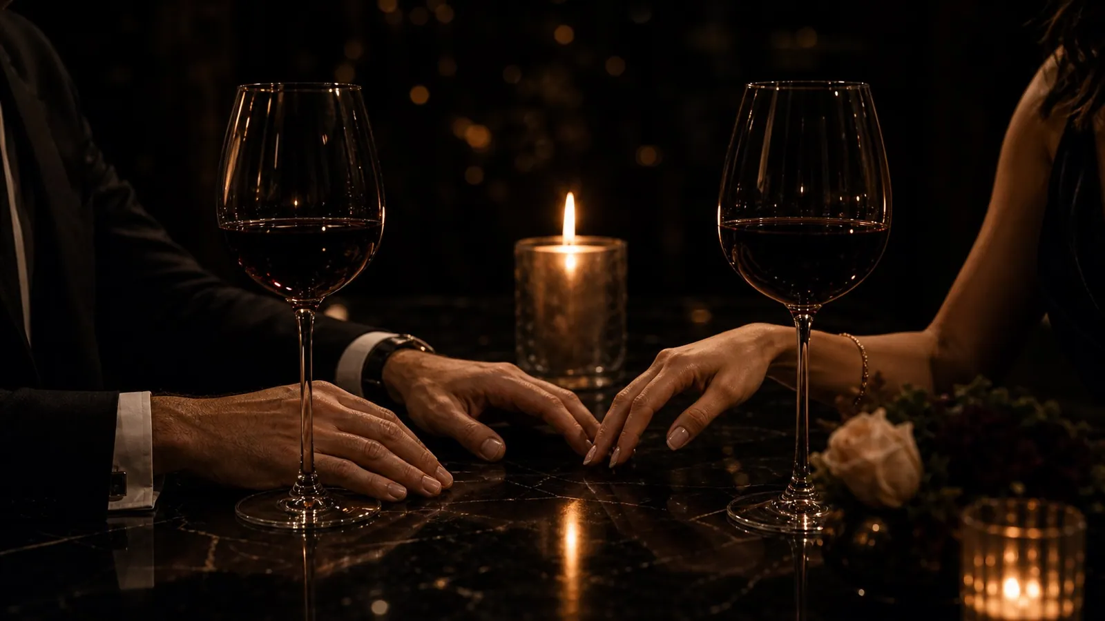 DINNER AFTER DARK presence moment